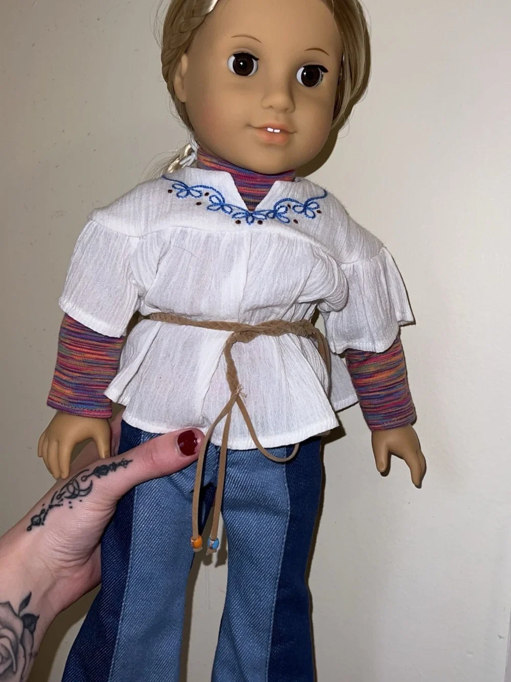 American girl doll -Julie, like new